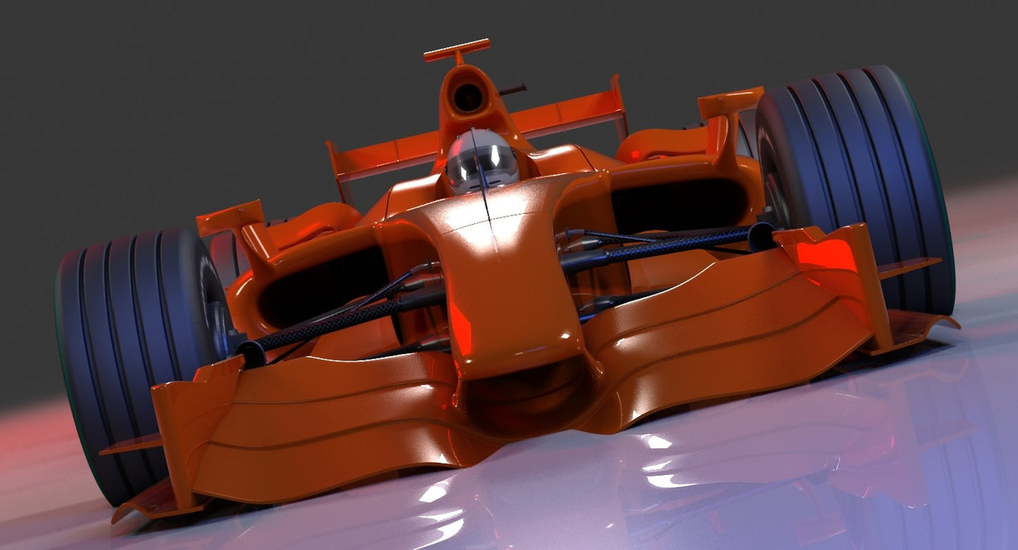 Generic Formula 1 Racing Car