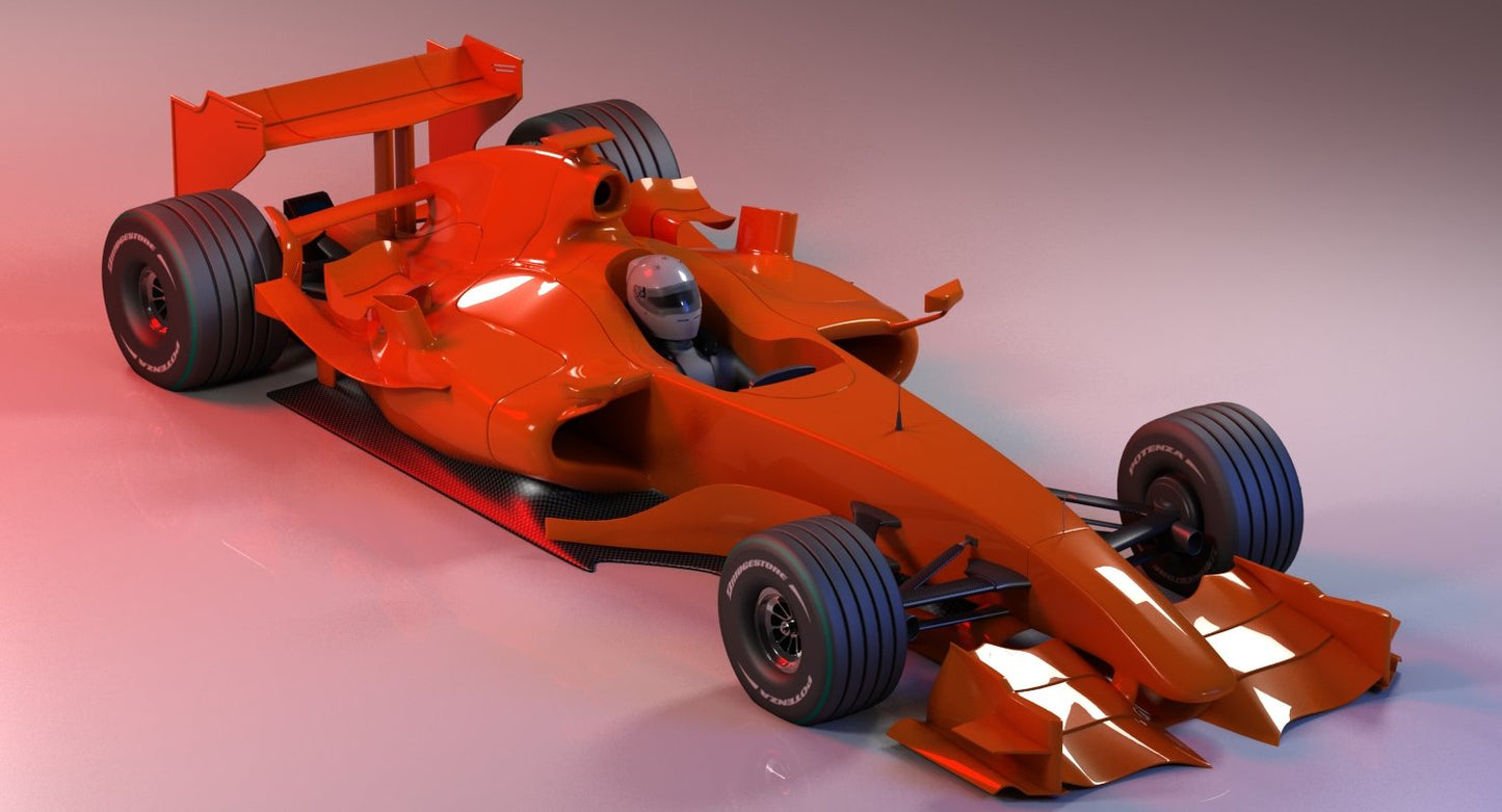 Generic Formula 1 Racing Car