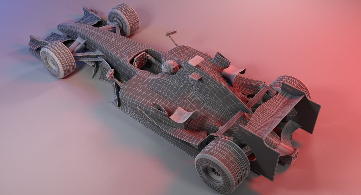 Generic Formula 1 Racing Car