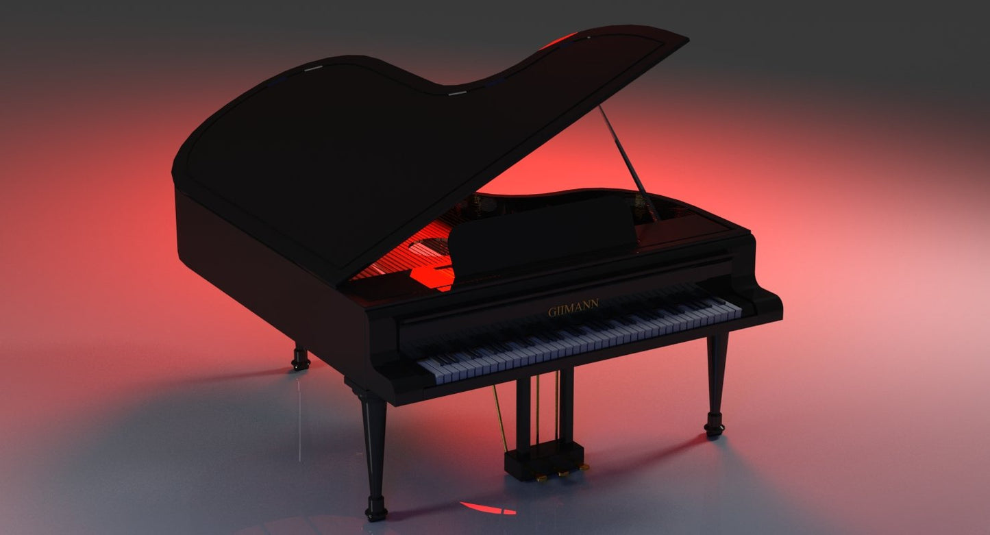 3D Grand Piano