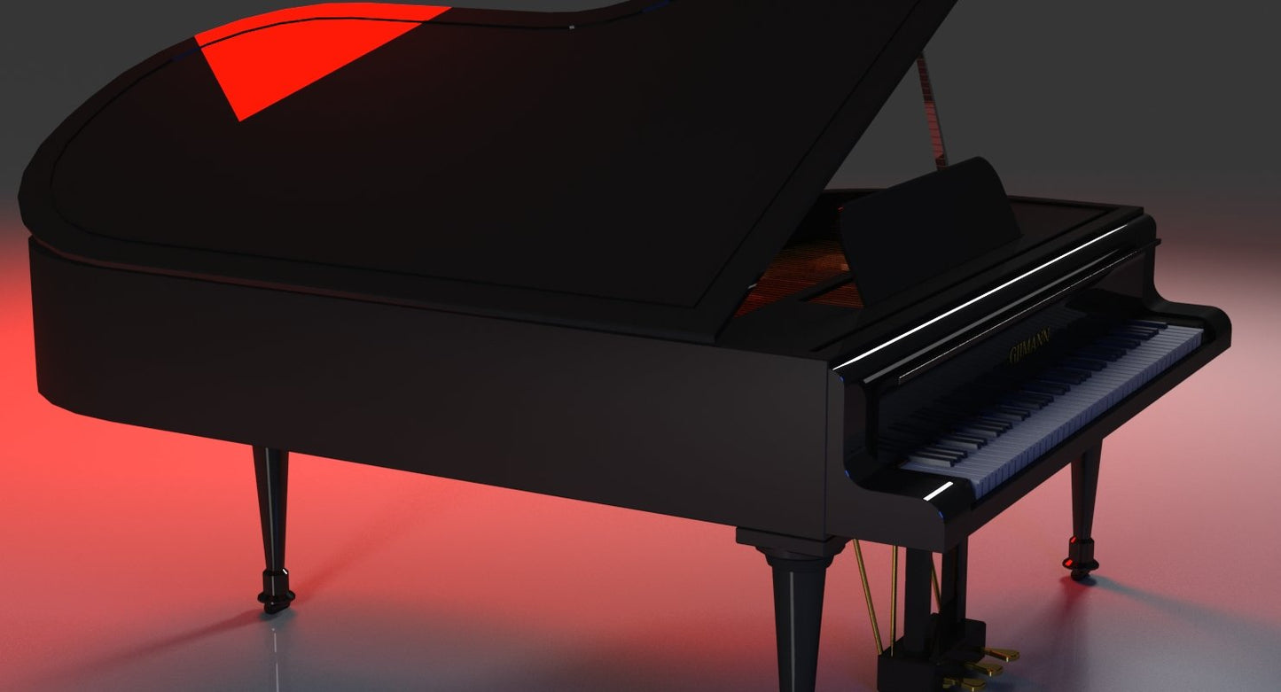 3D Grand Piano