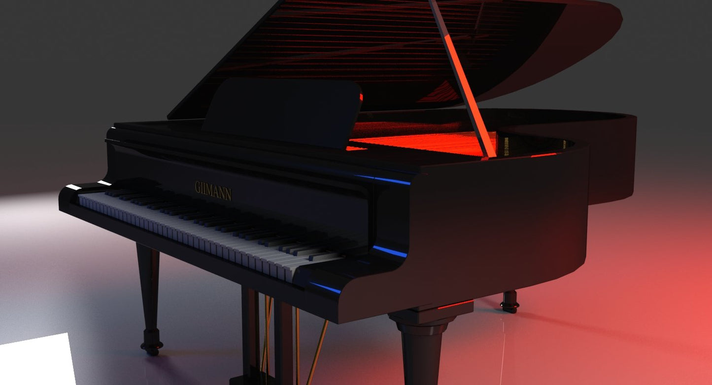 3D Grand Piano