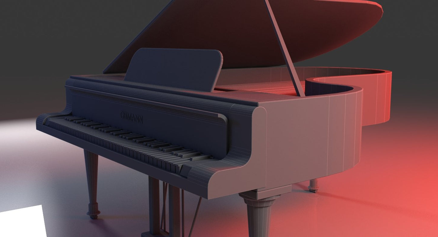 3D Grand Piano
