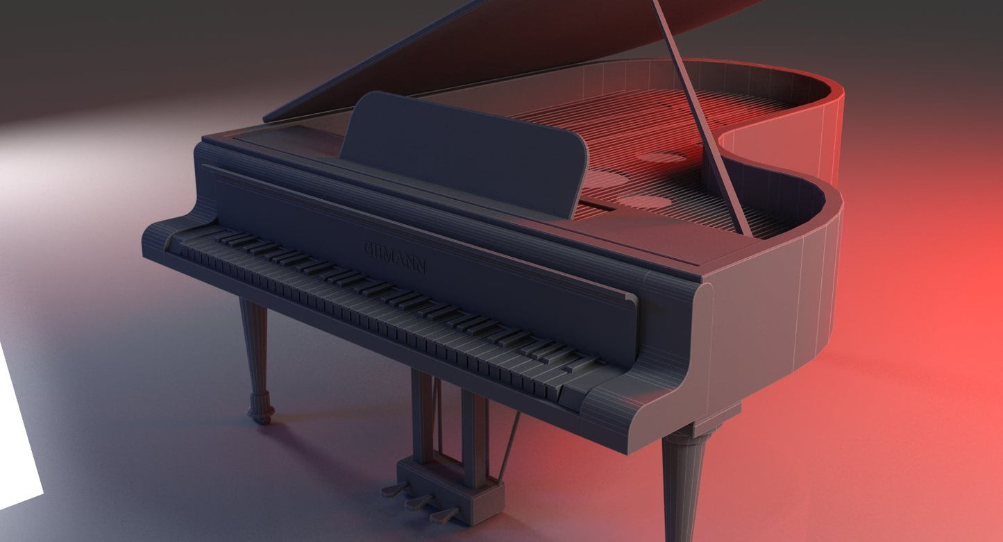 3D Grand Piano