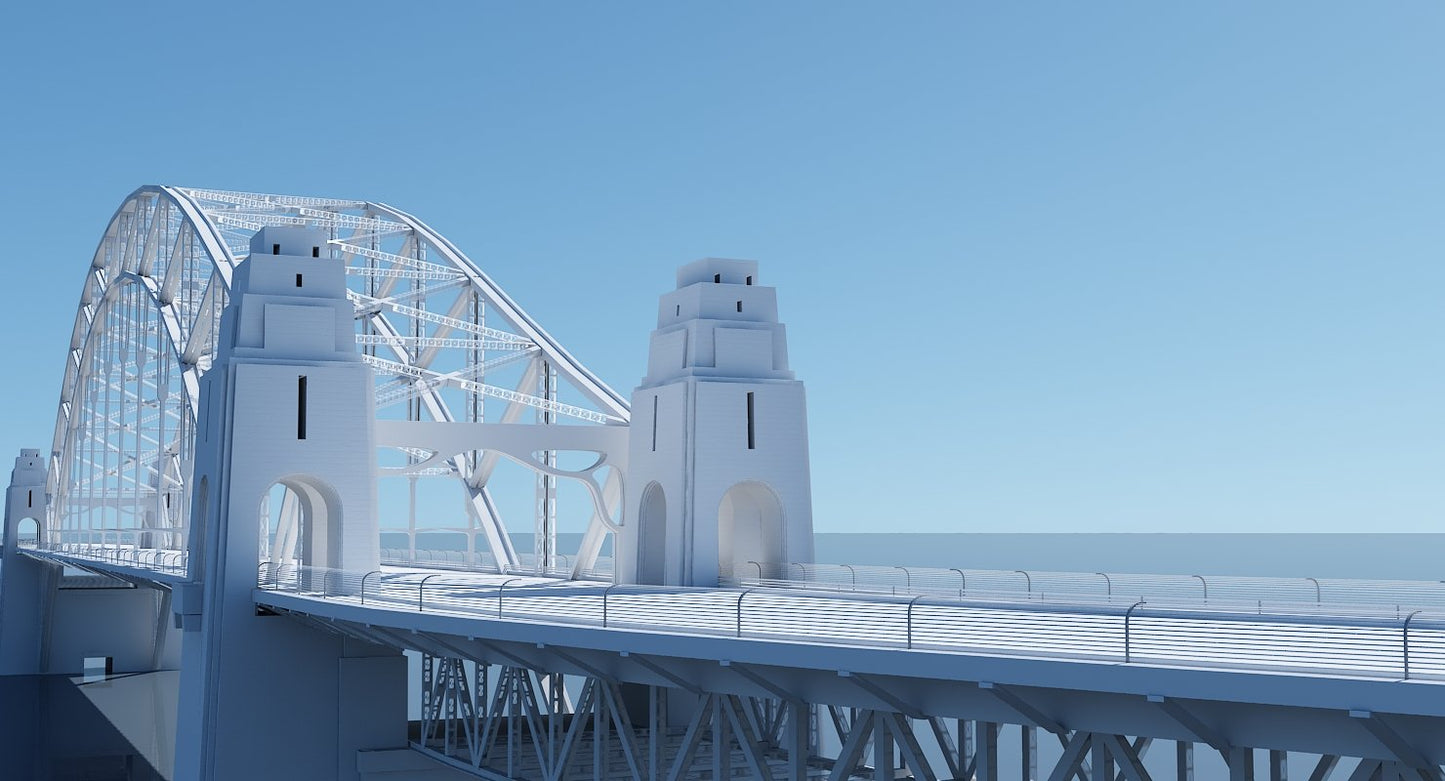 Harbour Bridge 3D Model