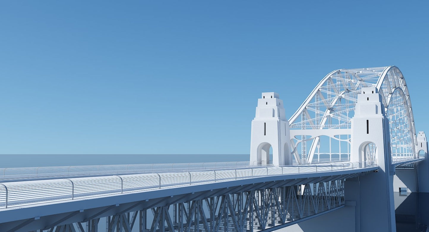 Harbour Bridge 3D Model