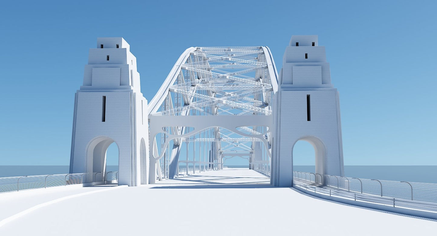 Harbour Bridge 3D Model