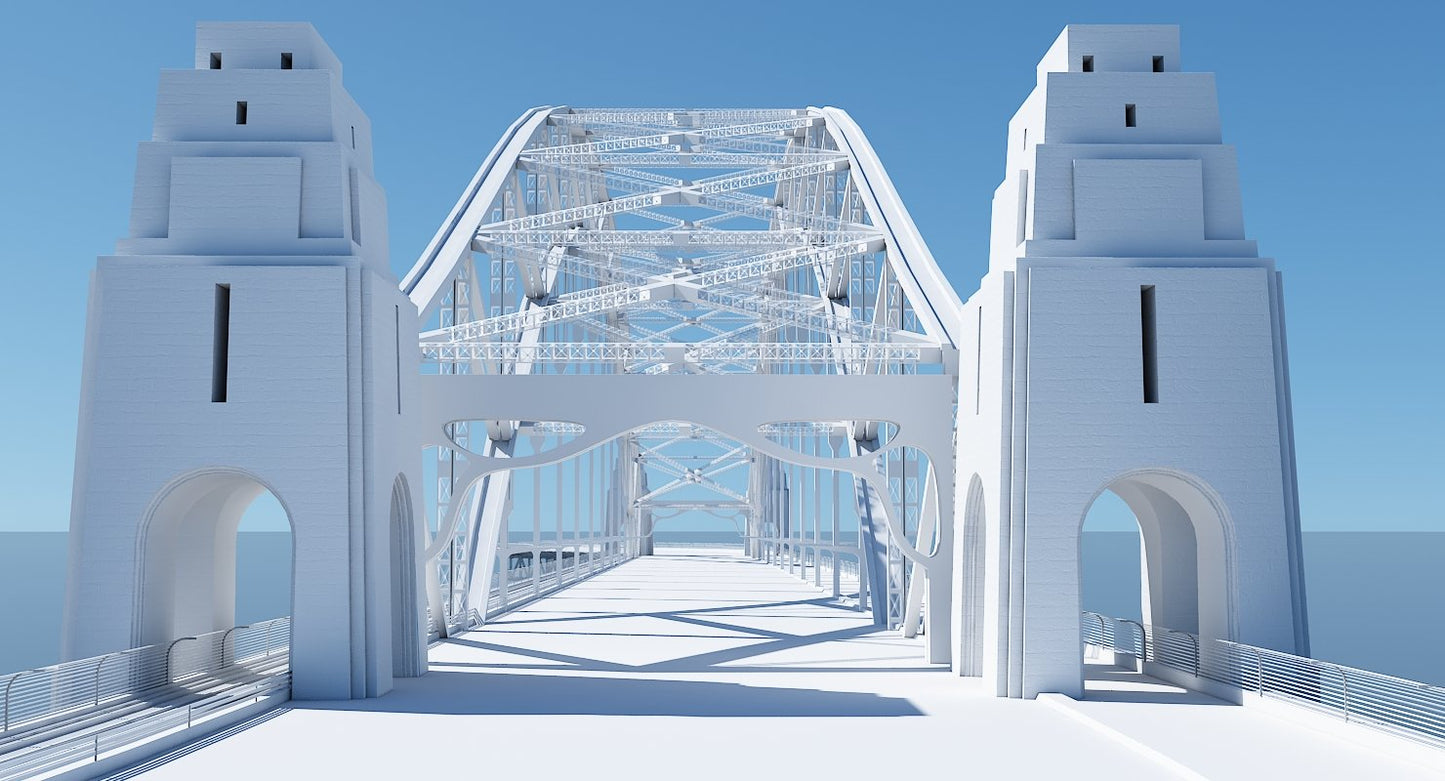 Harbour Bridge 3D Model