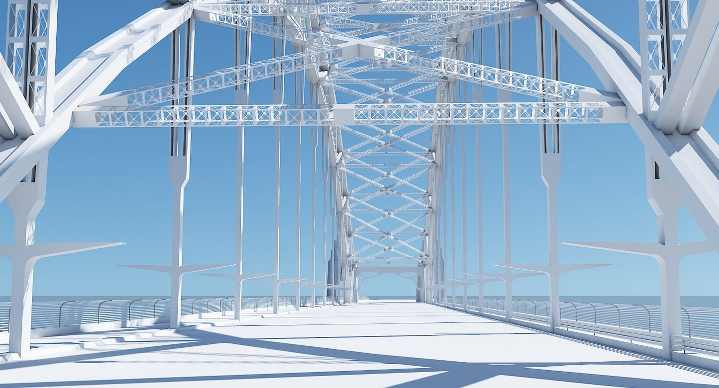 Harbour Bridge 3D Model