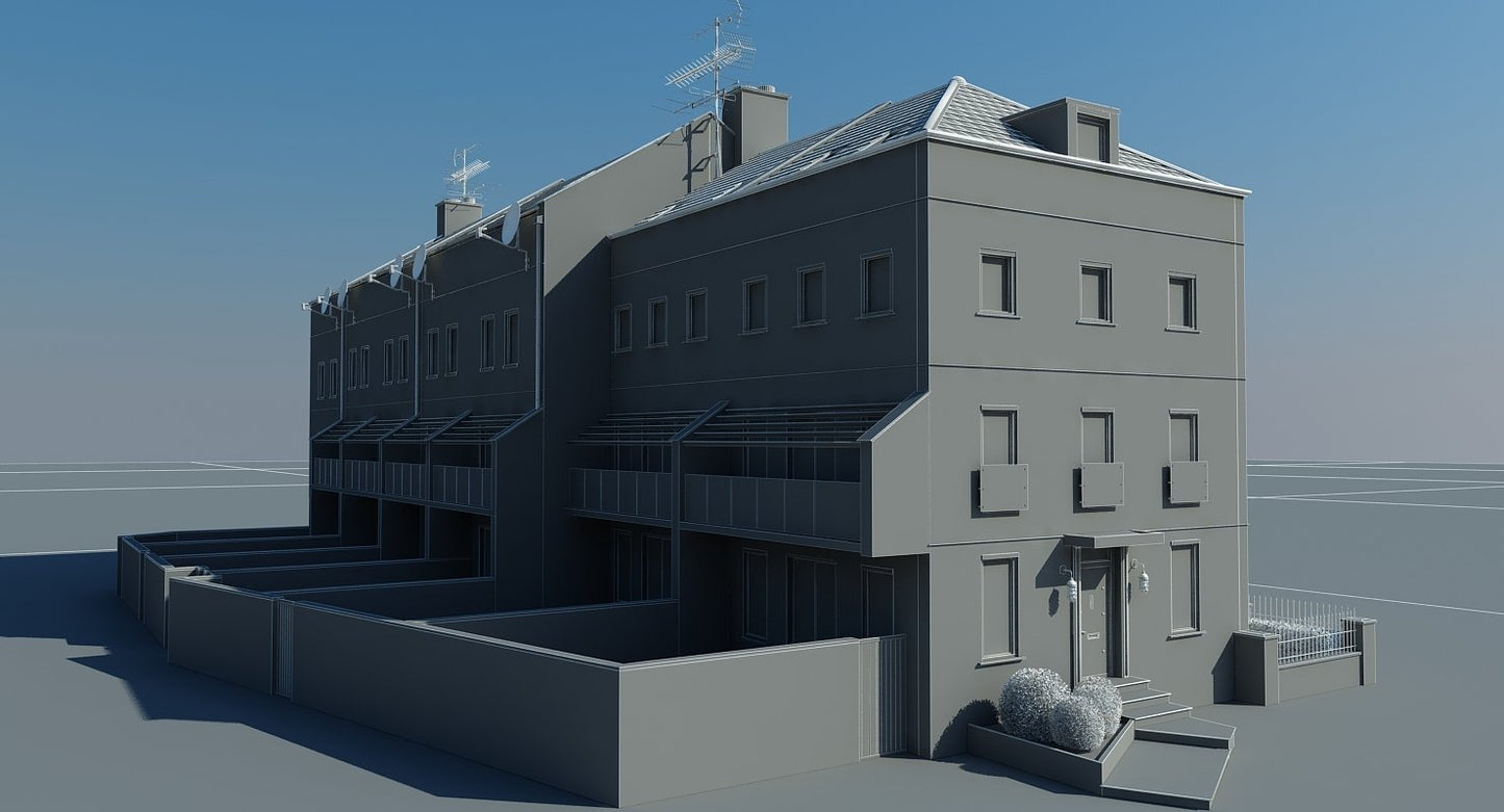 Terraced Town house Building