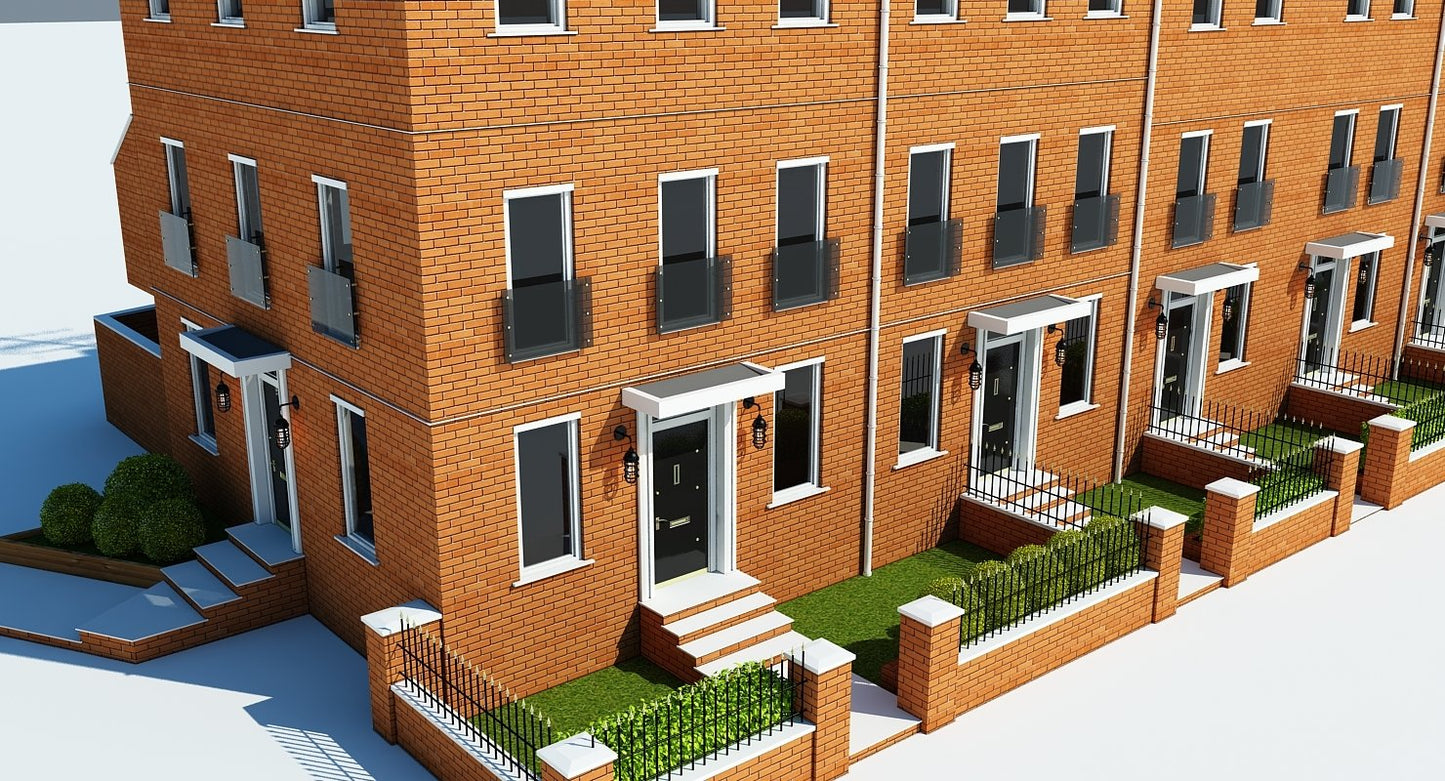 Terraced Town house Building