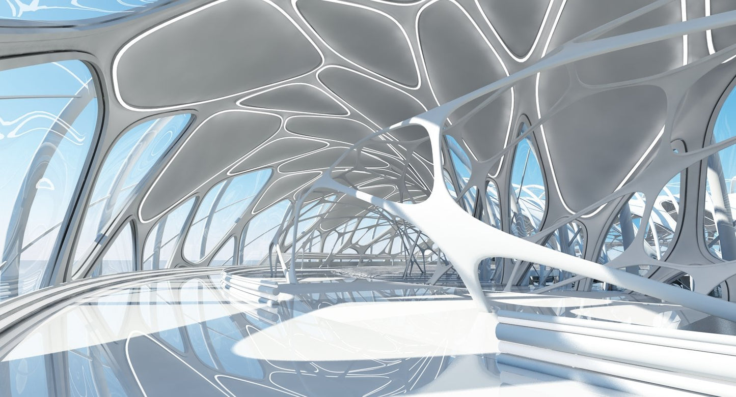 Futuristic Architectural Structure 17