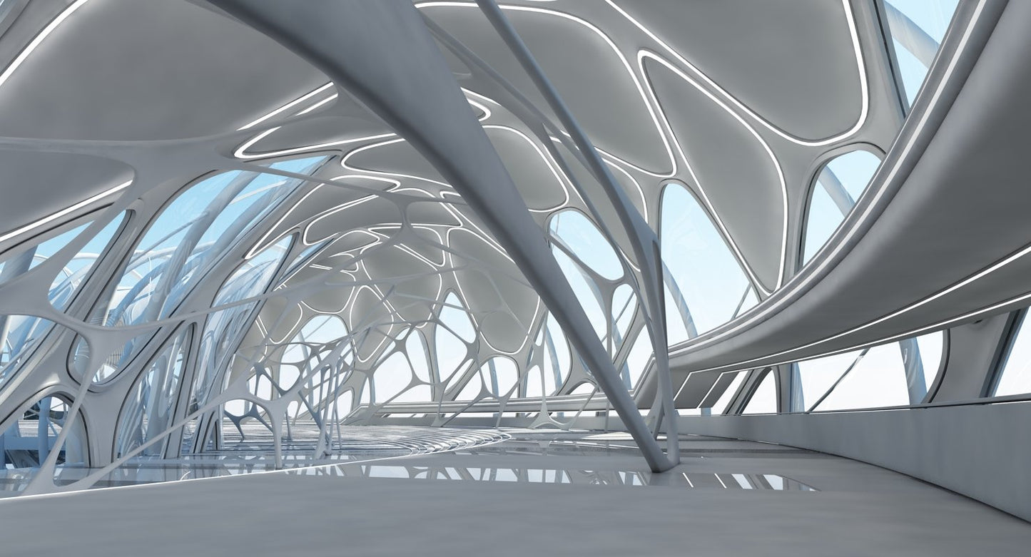 Futuristic Architectural Structure 17