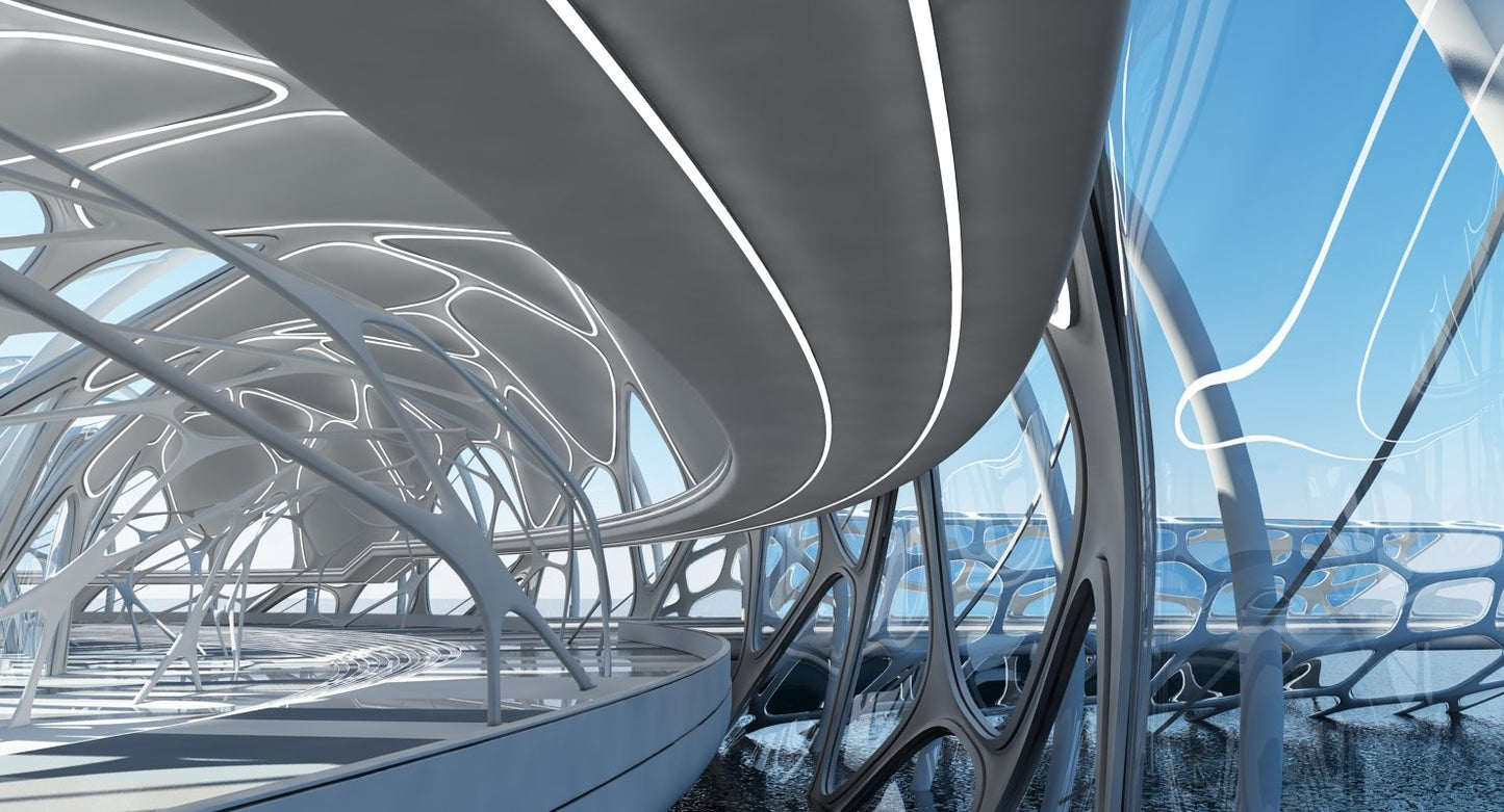 Futuristic Architectural Structure 17