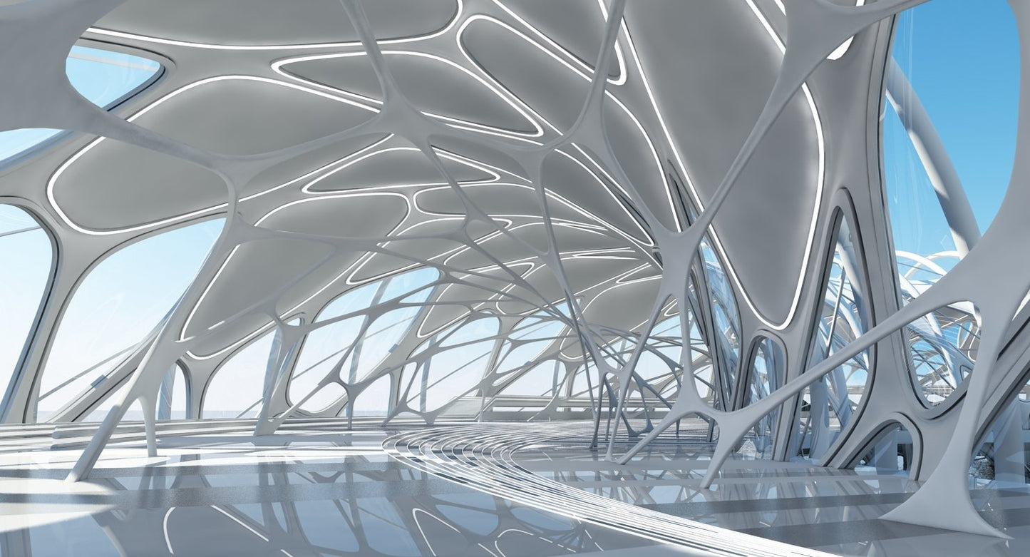 Futuristic Architectural Structure 17