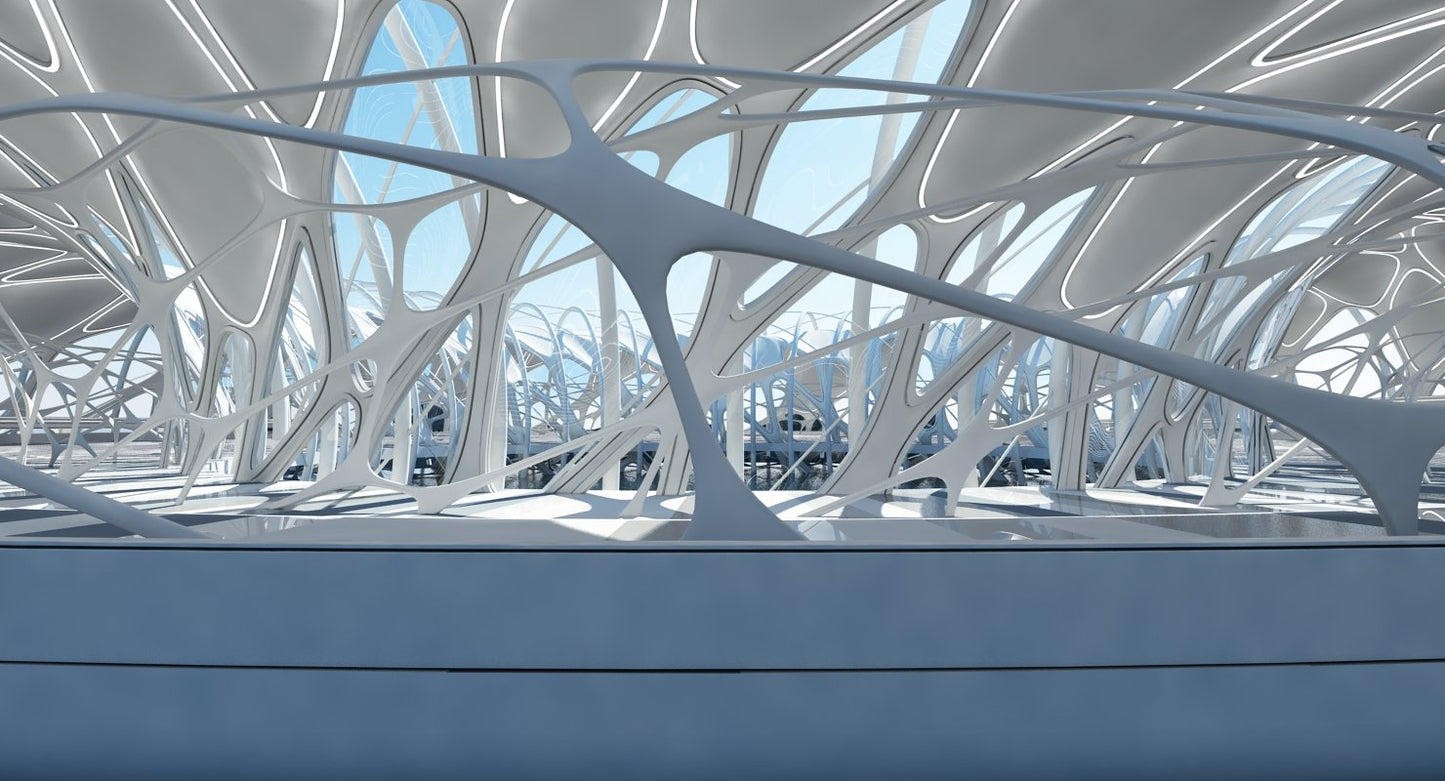 Futuristic Architectural Structure 17
