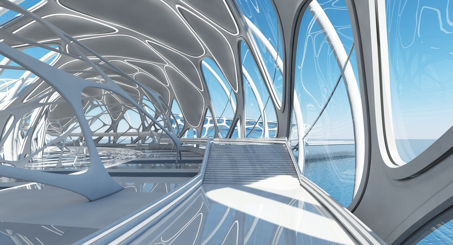 Futuristic Architectural Structure 17