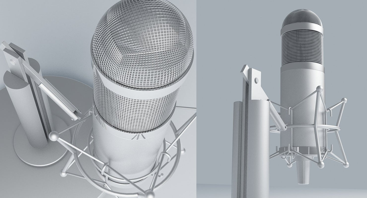 Free Retro Recording Mic