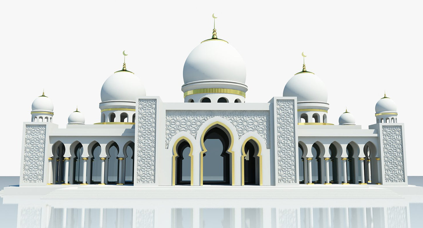 Mosque Building 3D