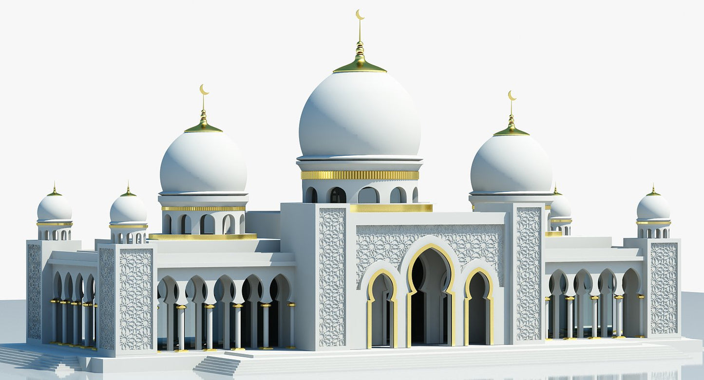 Mosque Building 3D