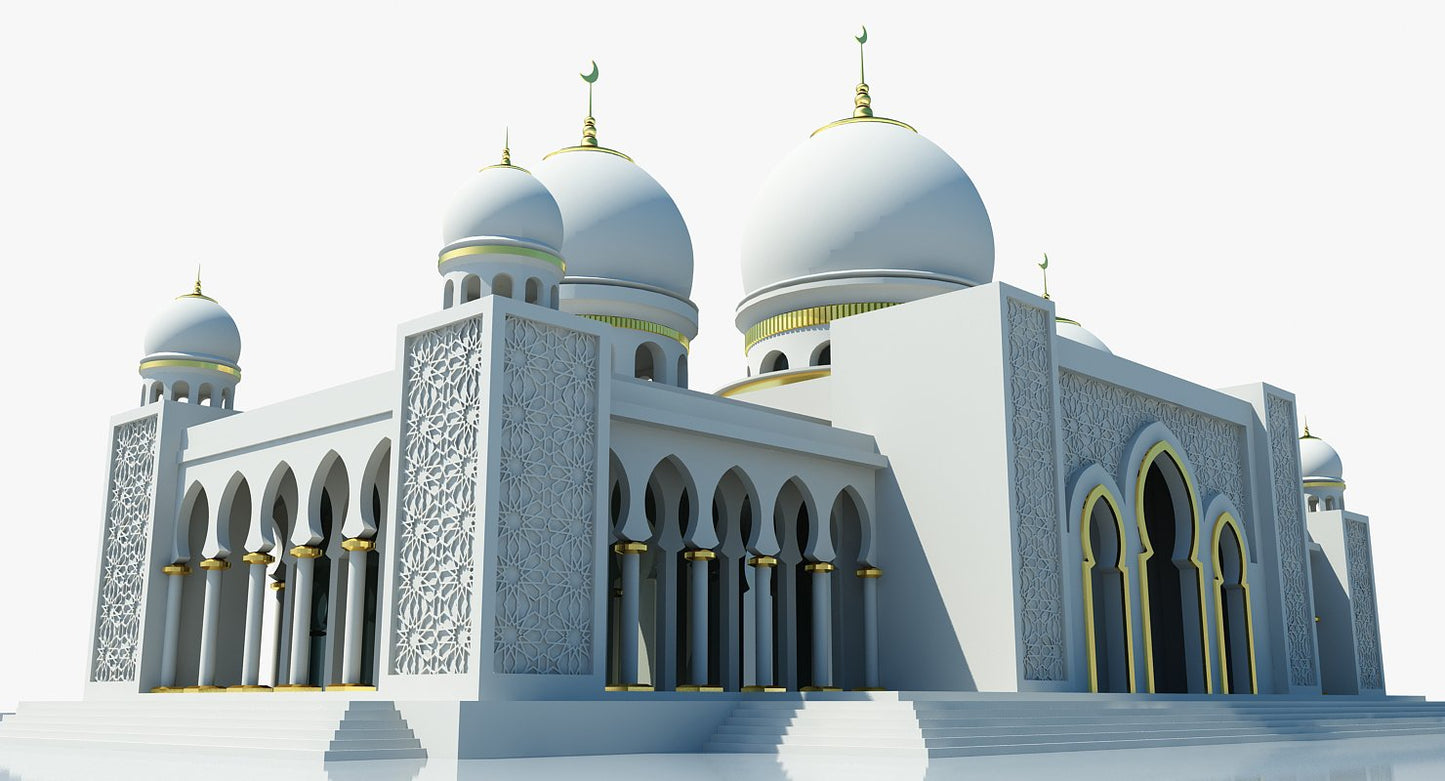 Mosque Building 3D