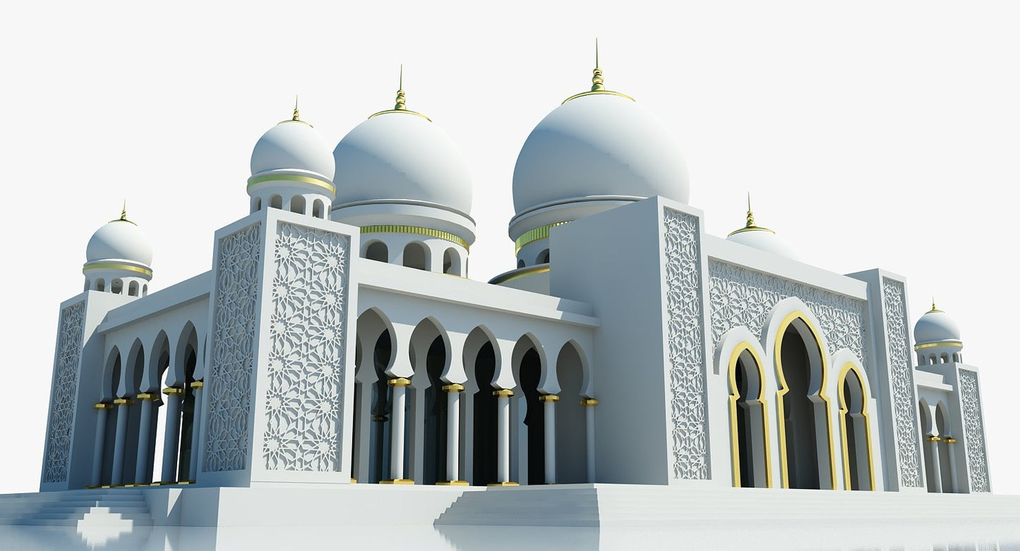 Mosque Building 3D
