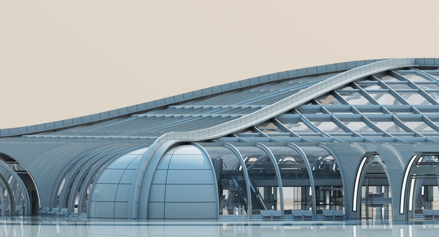 Futuristic Architectural Structure