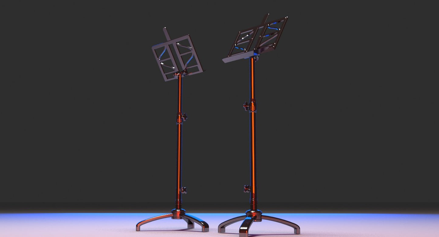 Note Stand 3D Model - WireCASE