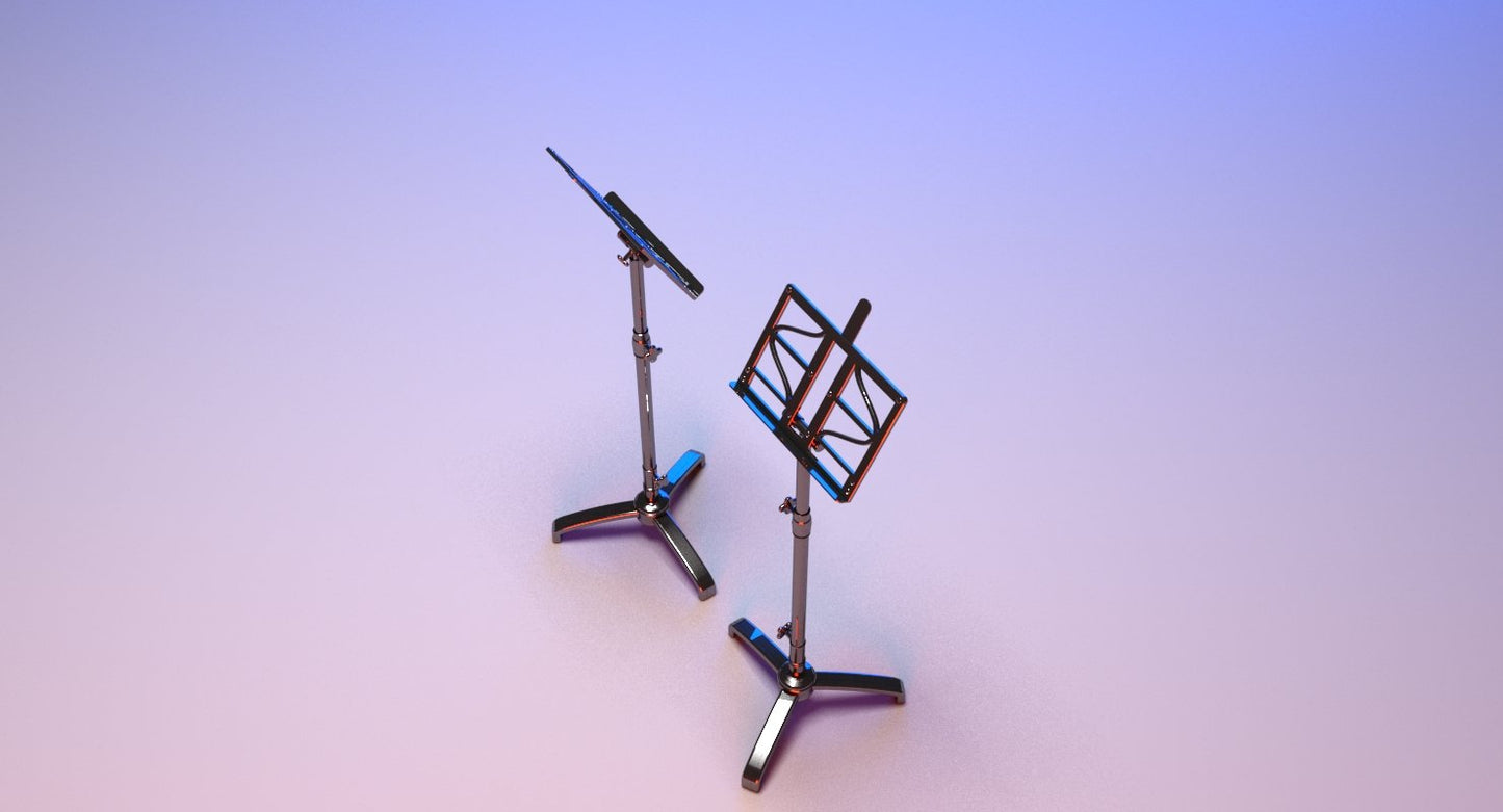 Note Stand 3D Model - WireCASE