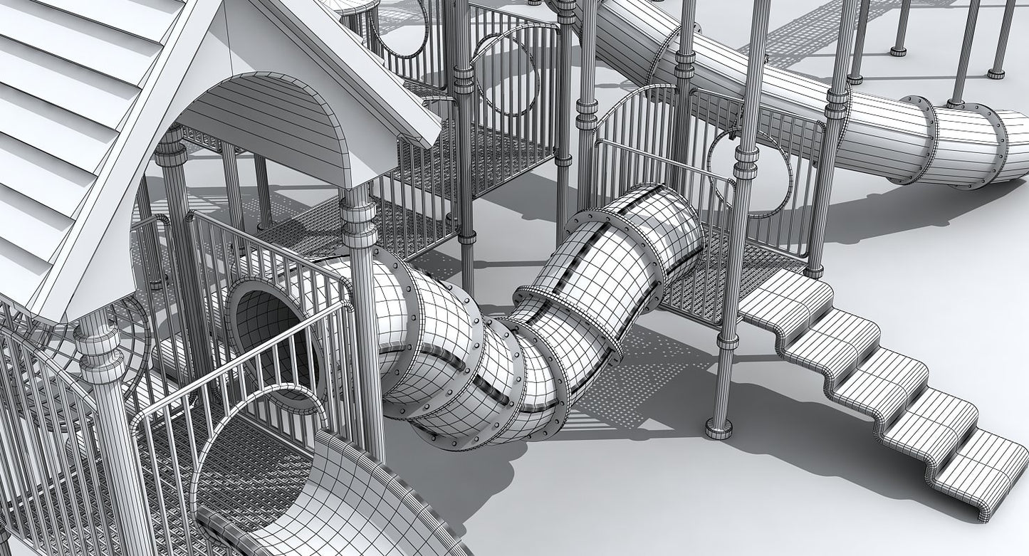 3D Play Ground Furniture