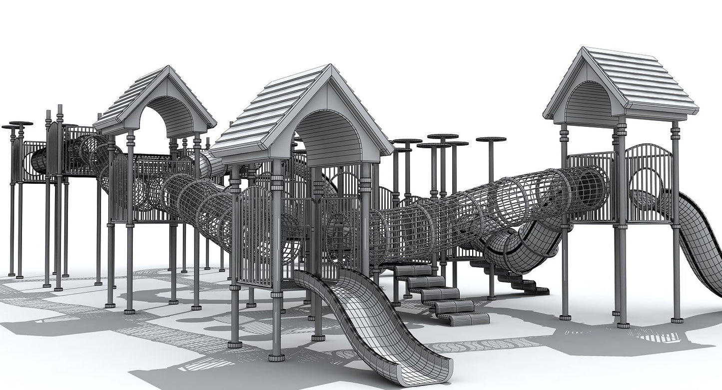 3D Play Ground Furniture
