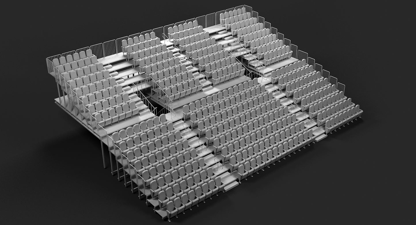 Theatre raked seating