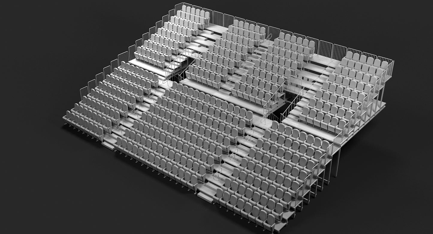 Theatre raked seating