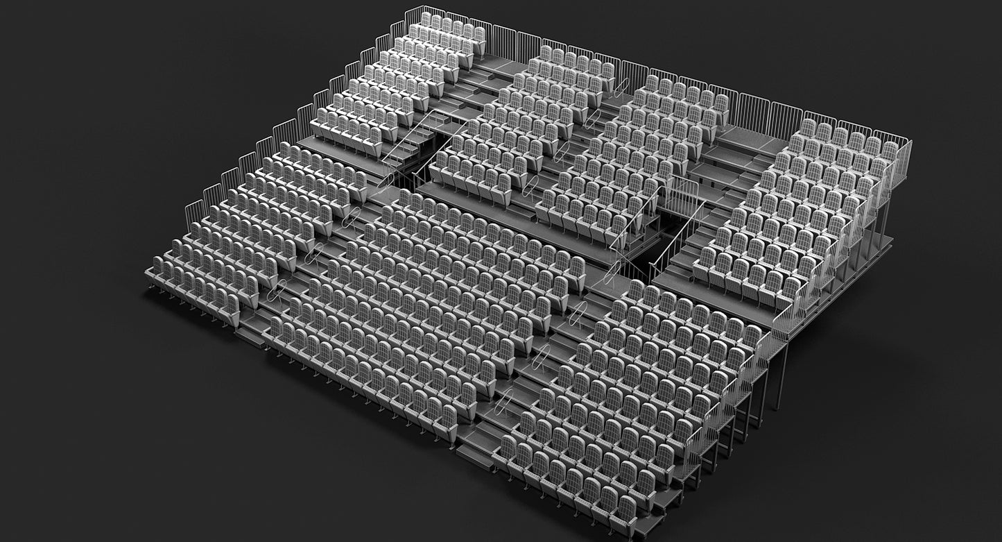 Theatre raked seating