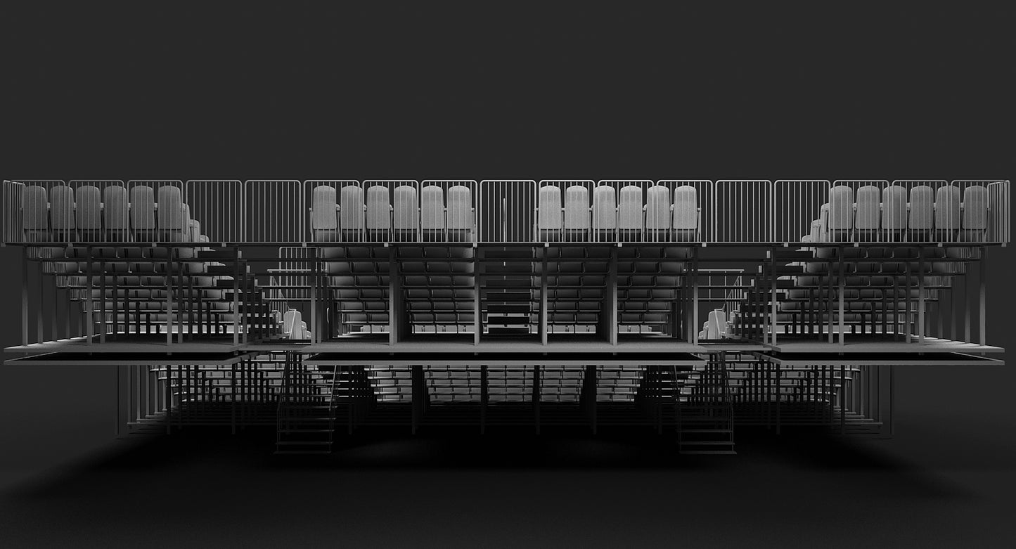 Theatre raked seating
