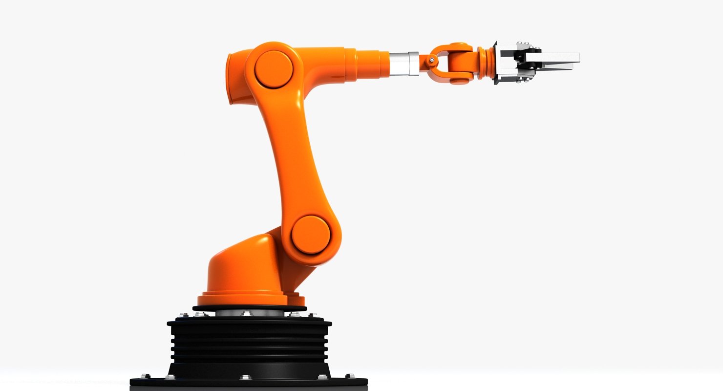Robotic Arm 3D Model – WireCASE