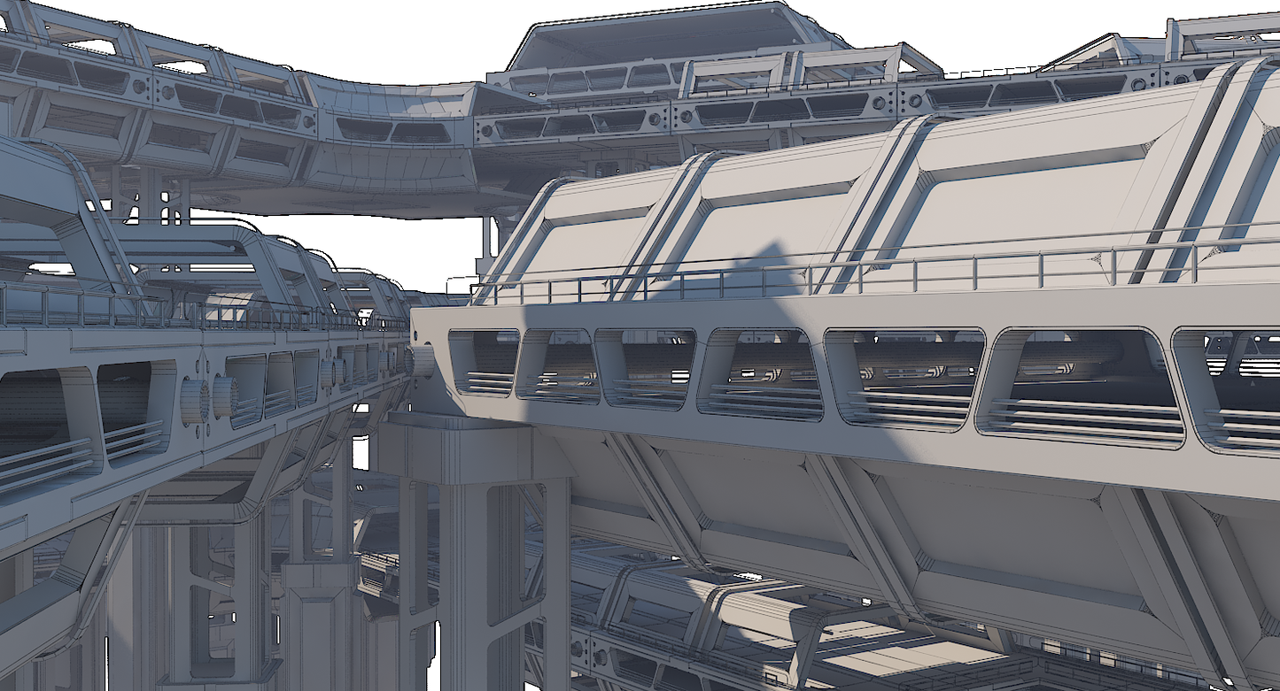 Sci Fi Structure Kit 71