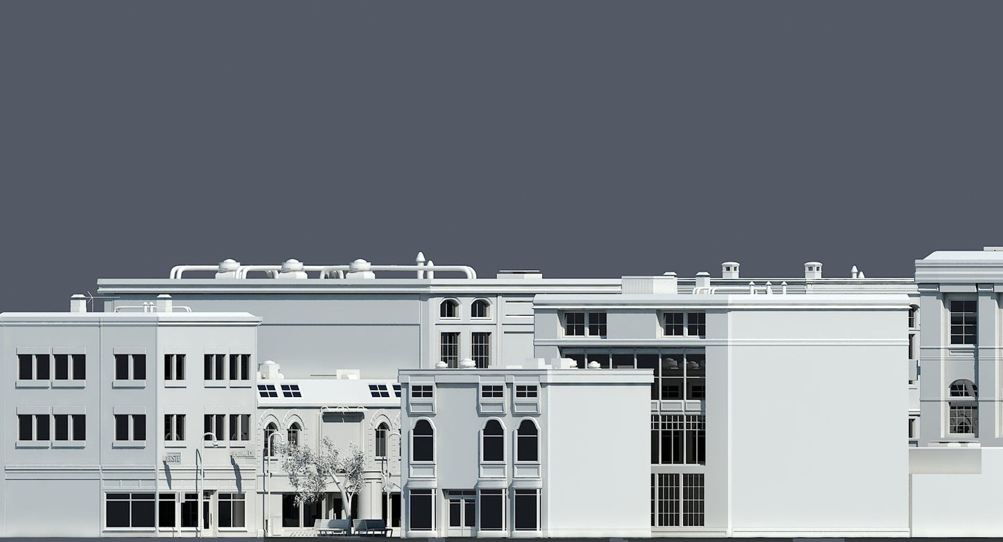 Shopping Center 3D Model