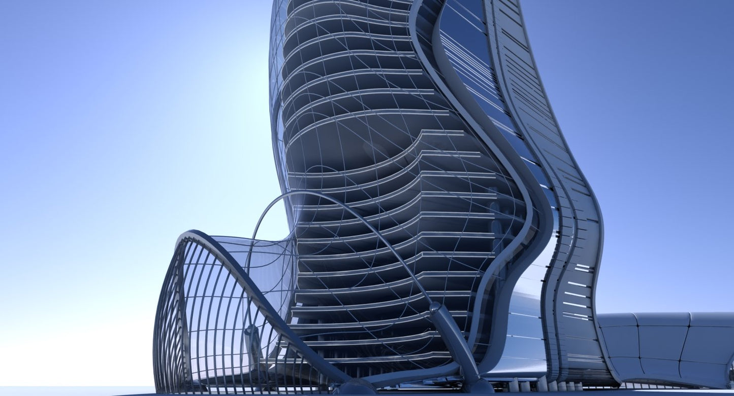 Futuristic Skyscraper 11