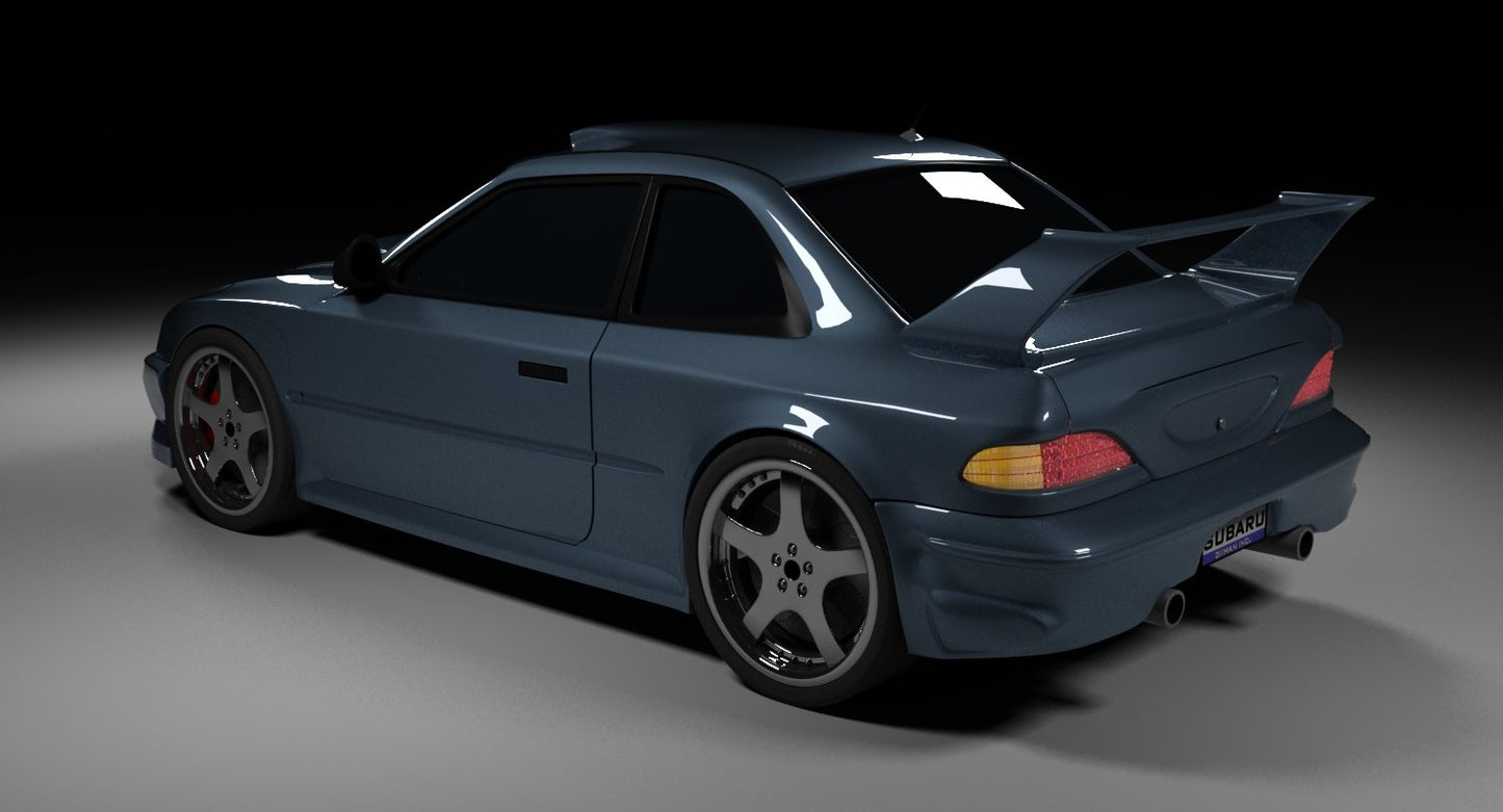 Subaru Free 3D Model