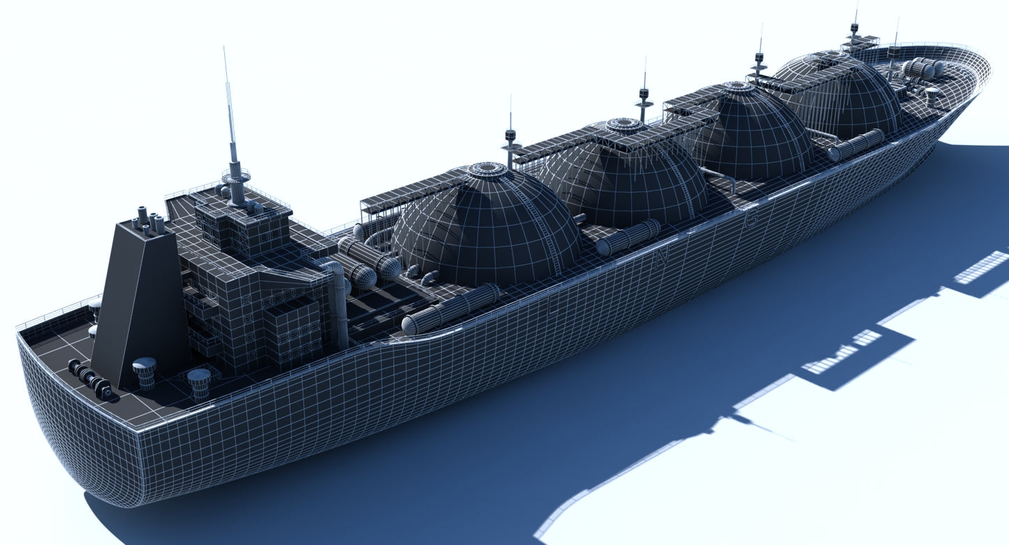 3D LNG Tanker