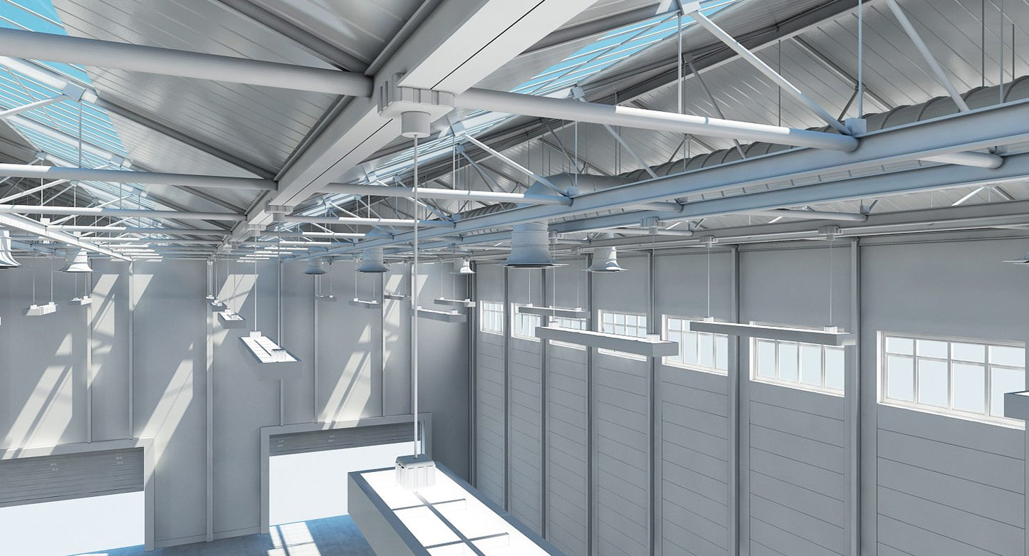 Warehouse 3d Model