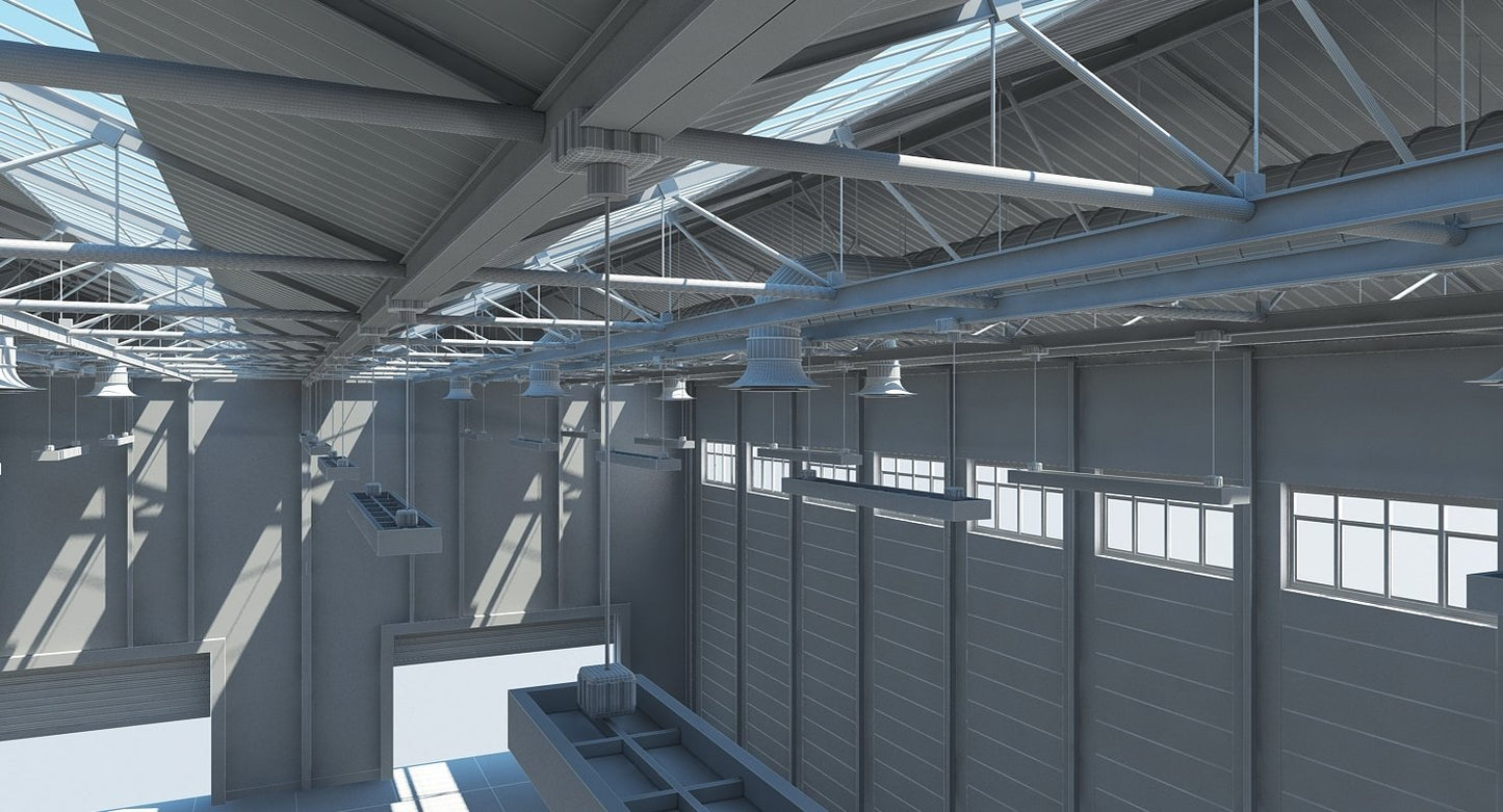Warehouse 3d Model