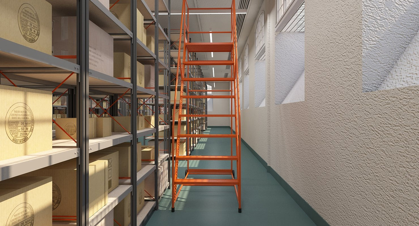 Warehouse Interior Furnished 3D model