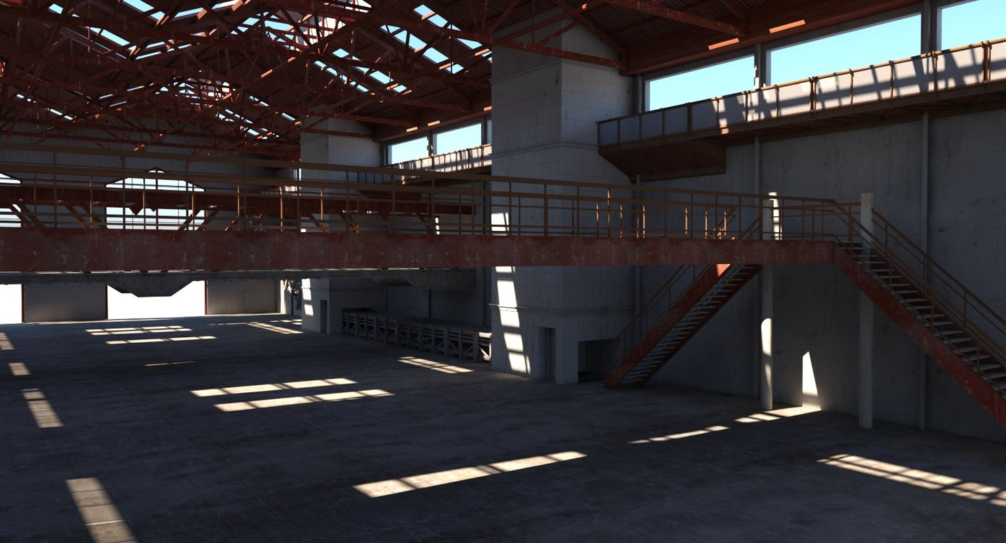 3D Warehouse Interior 03