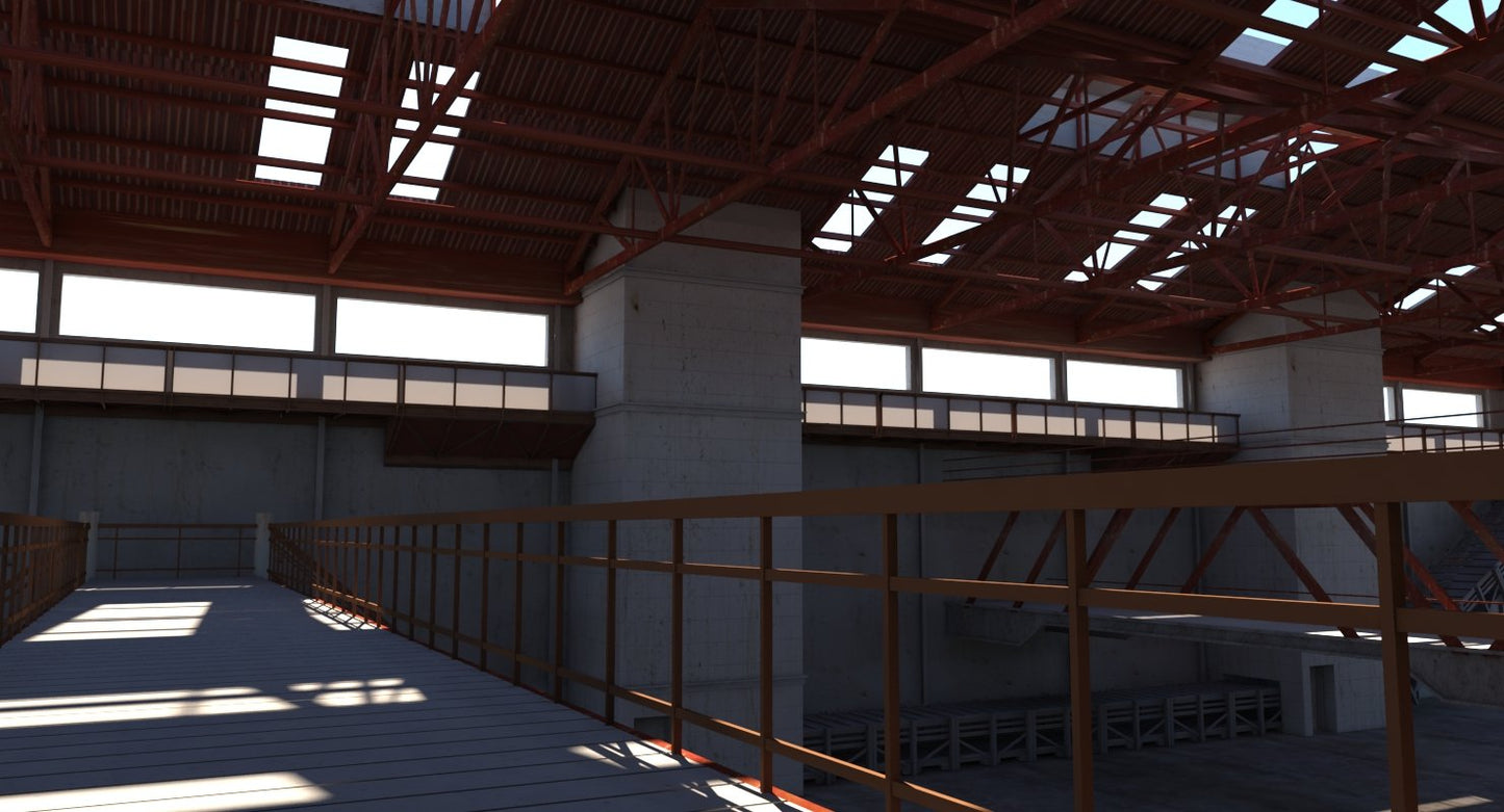 3D Warehouse Interior 03