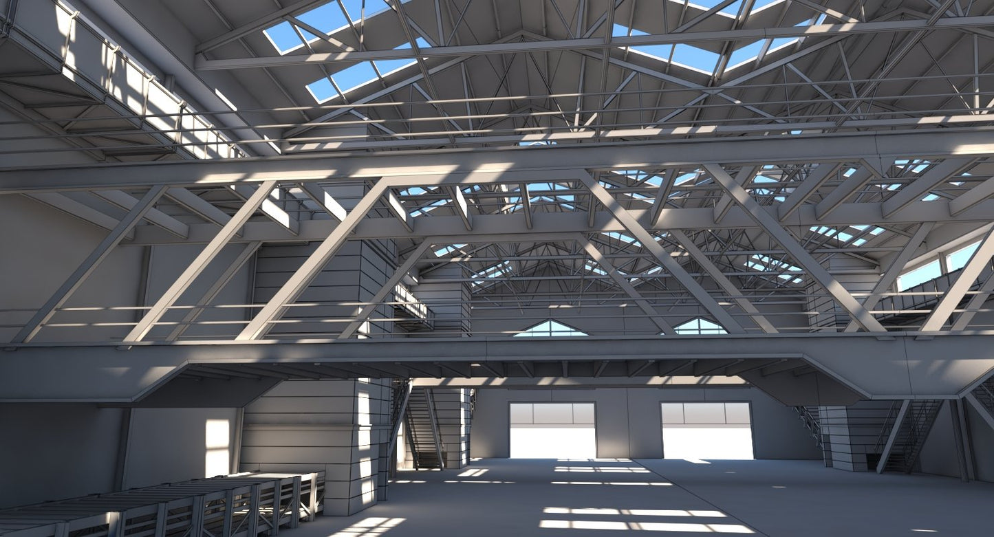 3D Warehouse Interior 03