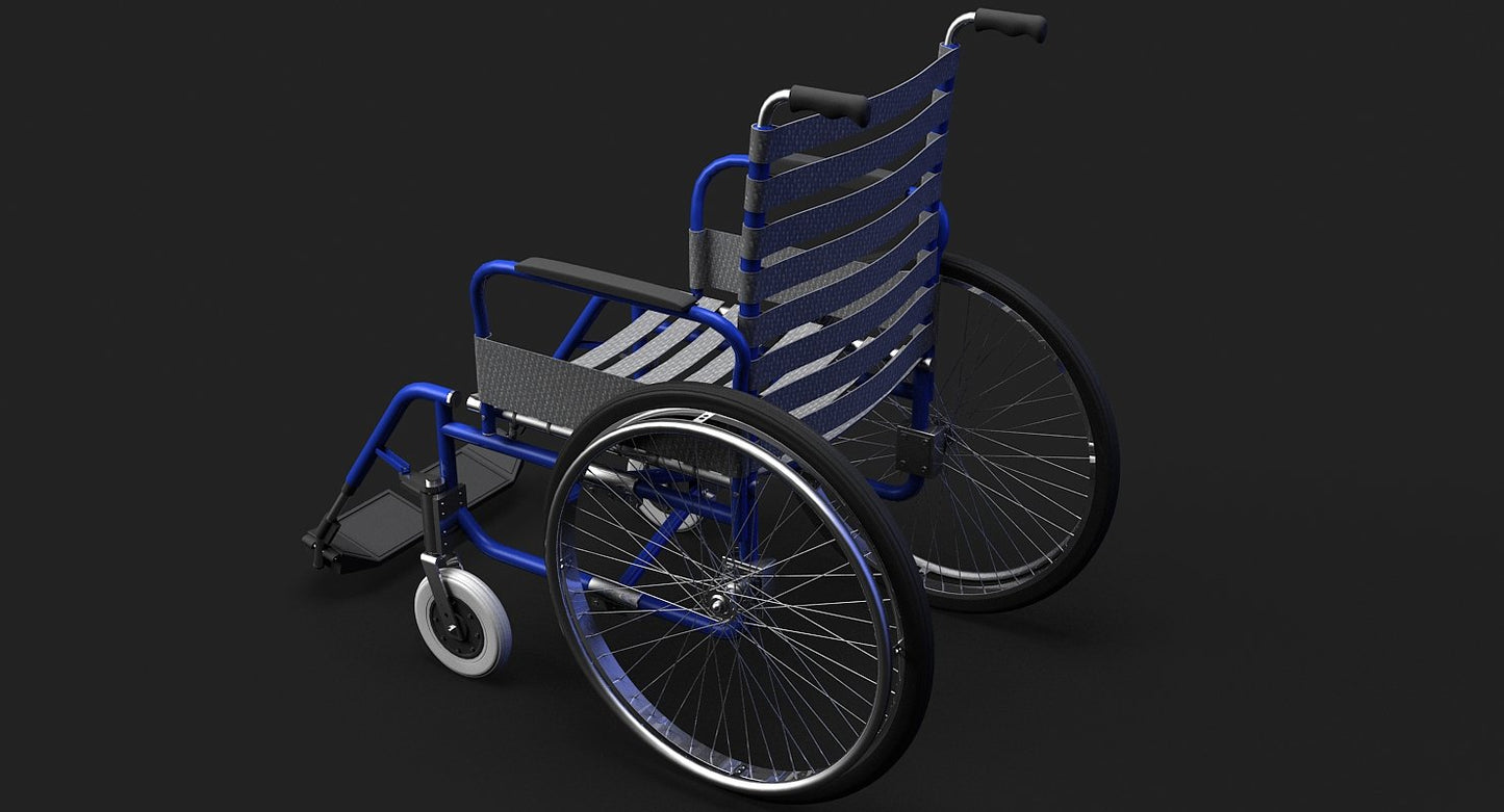Wheelchair 3D Model