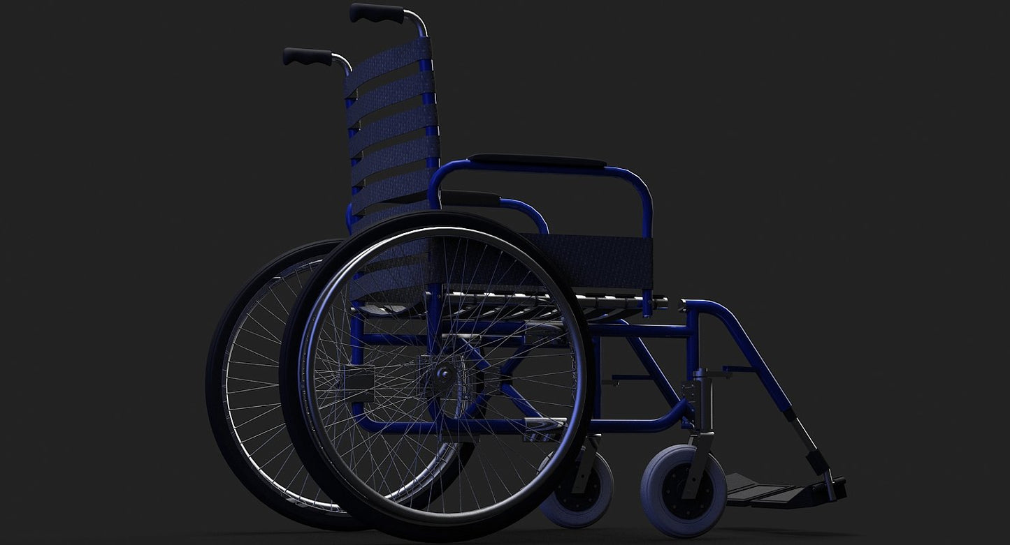 Wheelchair 3D Model