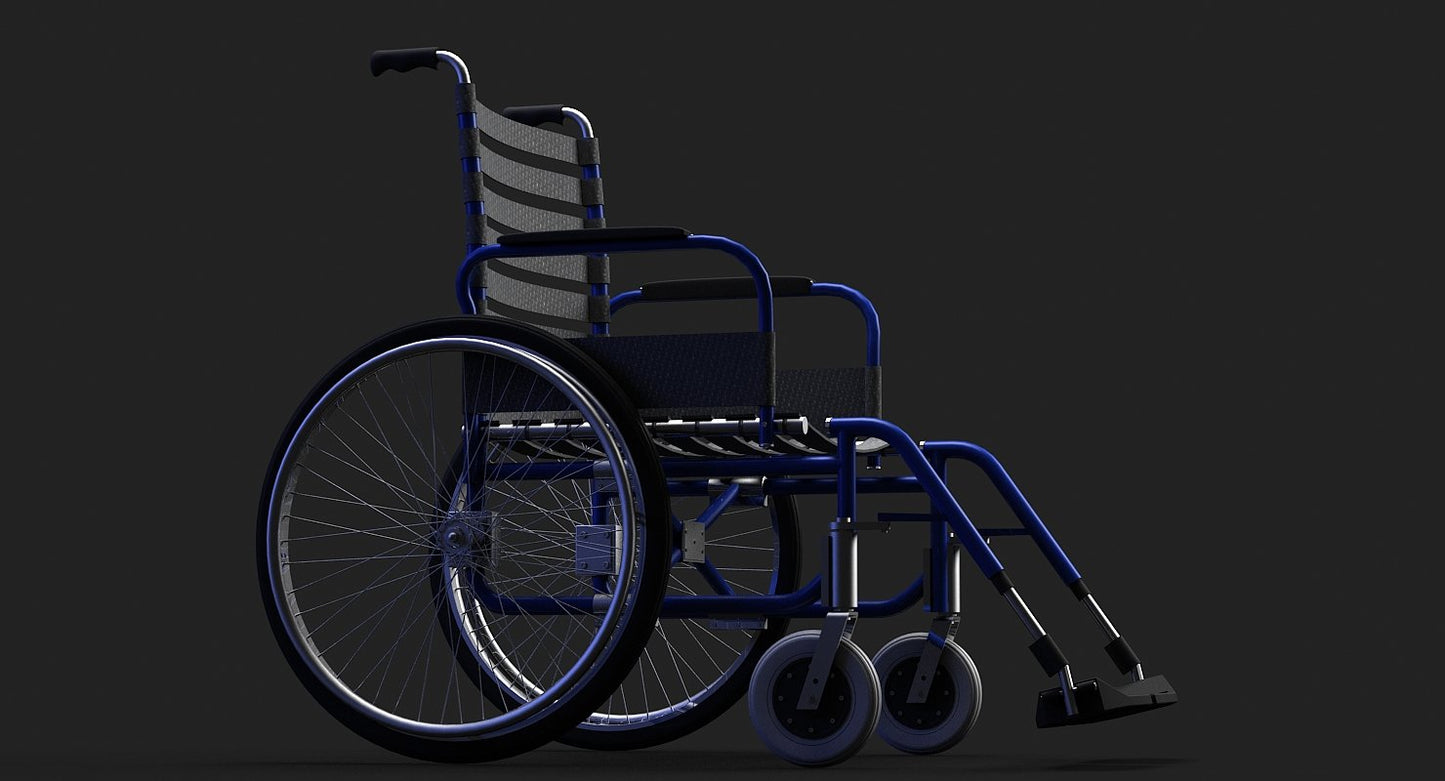 Wheelchair 3D Model